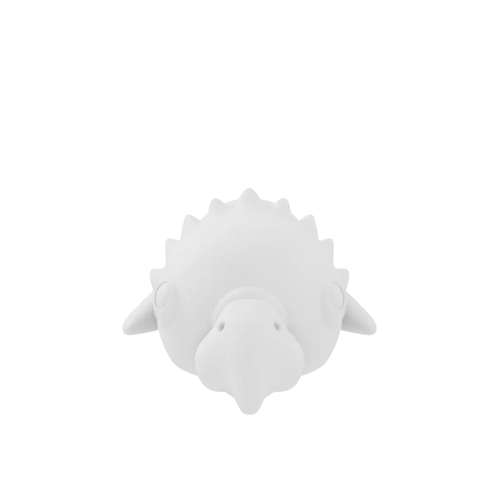 Eagol, a flexi 3D-printed pet magnet, view 3