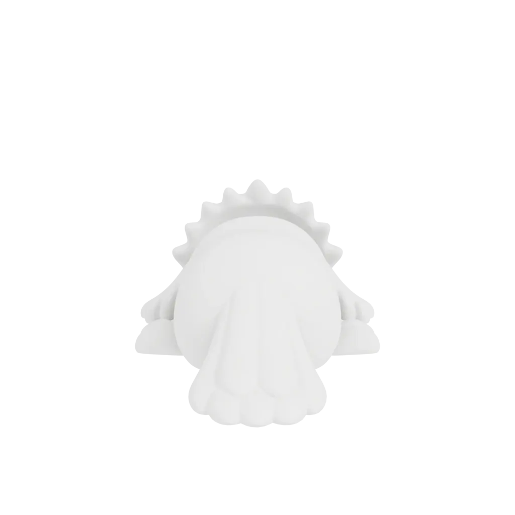 Eagol, a flexi 3D-printed pet magnet, view 4