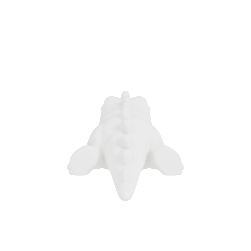 Chomp, a flexi 3D-printed pet magnet, view 4